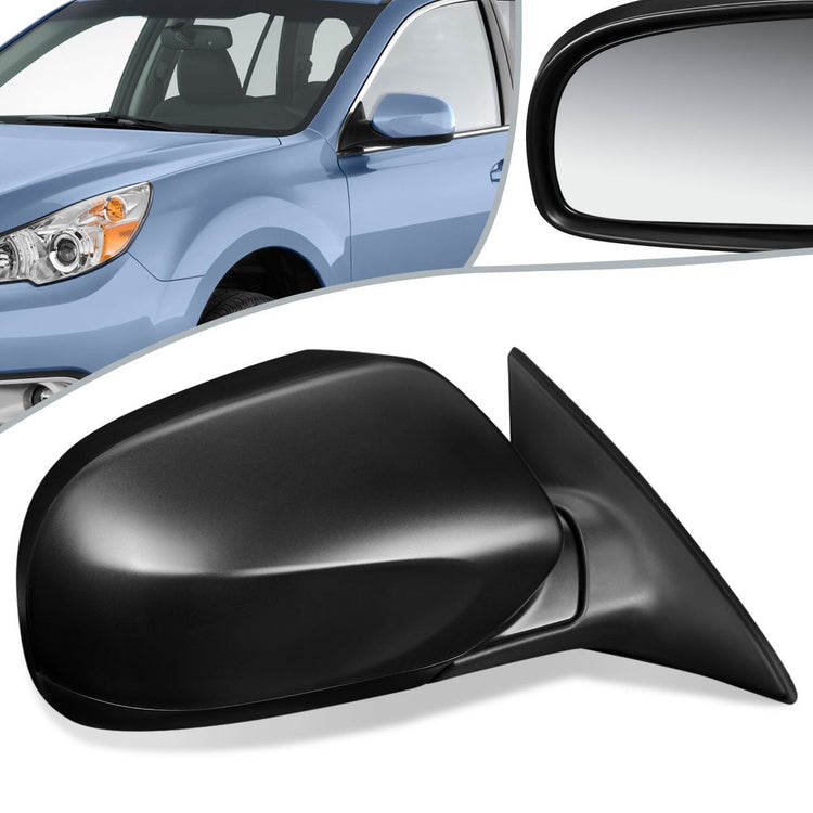 RETROVISOR MIRROR - OEM - 11-14 SUBARU LEGACY / 11-14 SUBARU OUTBACK - POWERED - TEXTURED - BLACK - RIGHT