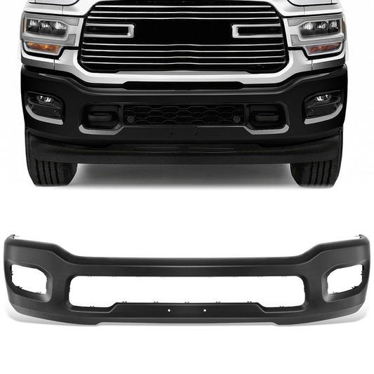 DEFENSA RAM 2500 2019-2024 - RAM 3500 2019-2024 - FITS MODELS WITH FOG LAMPS - BLACK