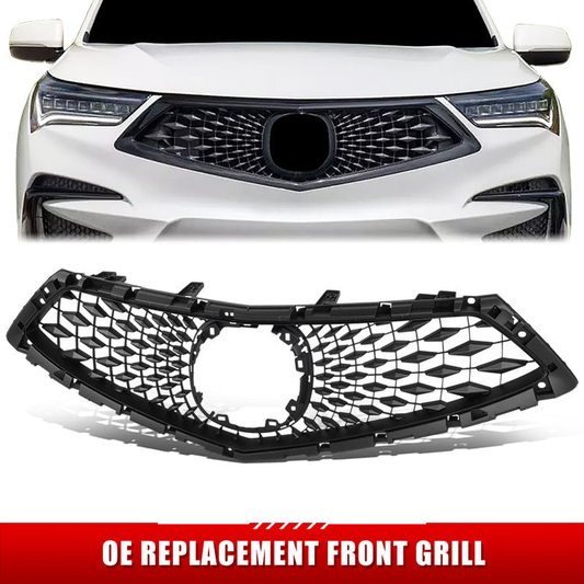 PARRILLA GRILLE - HD RDX '19-ON/ GRILLE ASS'Y/ W/PAINTED SILVER GRAY/ (A-SPEC)//PARTS.NO,AC1200133//OEM NO,71121TJBA50