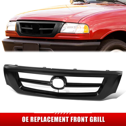 PARRILLA GRILLE - MZ P/U '01-'10/ GRILLE ASS'Y/ MAT-BLACK//PARTS.NO,MA1200168//OEM NO,1F2250710