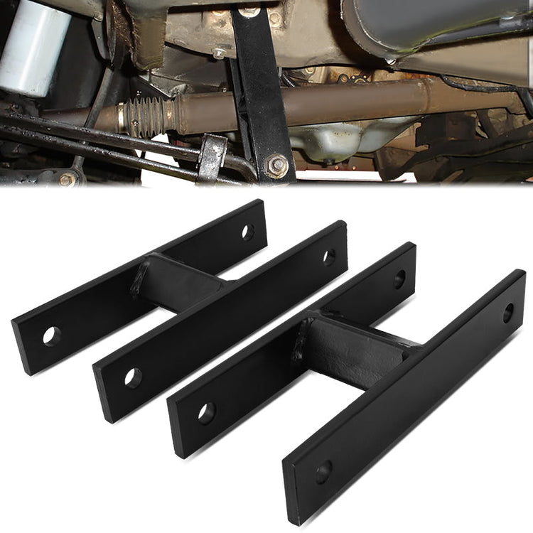 nan LEVELING LIFT KITS - 99-04 FORD F-250 F-350  SUPER DUTY/00-05 FORD EXCURSION - FITS 4WD MODELS ONLY - CARBON STEEL - POWDERCOATED BLACK