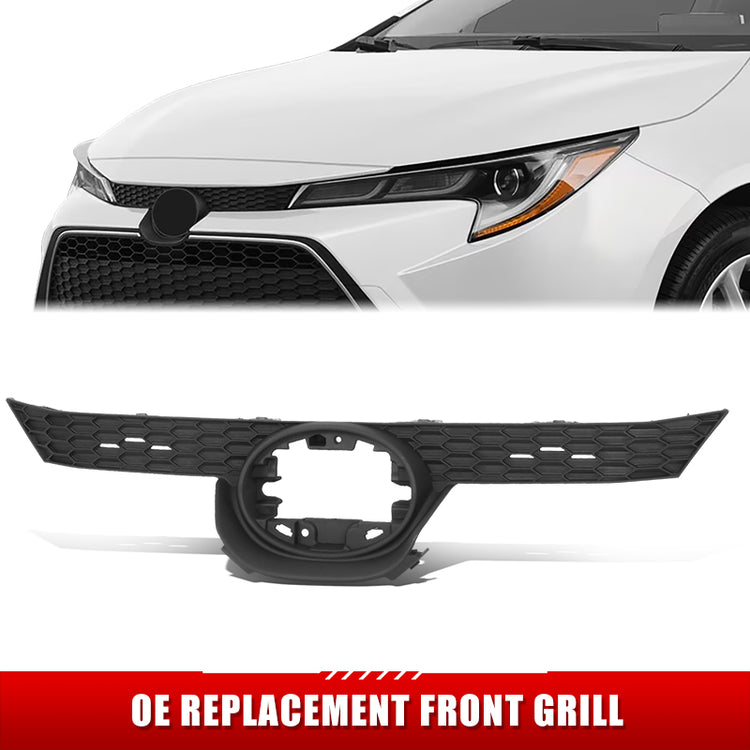 PARRILLA GRILLE - TY CORLA ALTIS '20-ON/ GRILLE ASS'Y 20-21/ MAT-DARK GRAY/ (4D)(L|LE|XLE)//PARTS.NO,TO1200442//OEM NO,5311102850