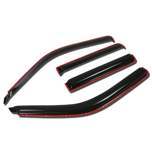 PROTECTOR DE VENTANA WINDOW VISORS - 91-01 FORD EXPLORER/01-05 FORD EXPLORER SPORT TRAC / 97-01 MERCURY MOUNTAINEER - 4PCS - DARK SMOKE