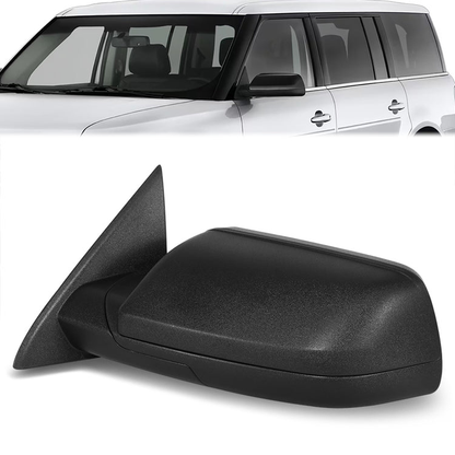 RETROVISOR MIRROR - OE STYLE - FORD FLEX 13-19 - WITH POWER - DRIVER SIDE - PAINT TO MATCH - BLACK
