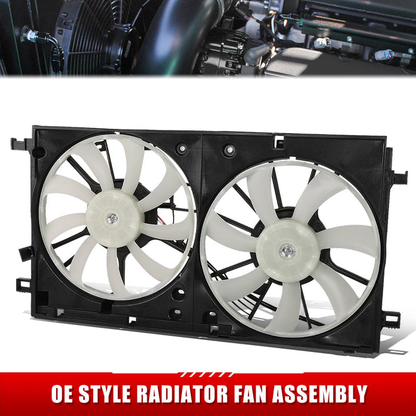 ABANICOS OE STYLE -TOYOTA PRIUS 2016-2022 / TOYOTA COROLLA 2020-2022 - FITS 1.8L HYBRID MODELS ONLY