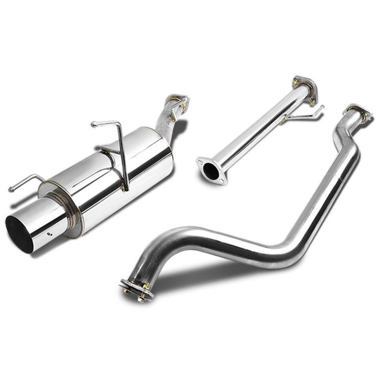 TUBERIA CATBACK CATBACK - 02-06 NISSAN SENTRA - 2.4L 4CYL - SINGLE TIP - STAINLESS STEEL