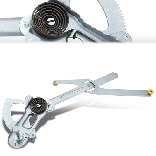 REGULADOR DE VENTANA WINDOW MOTORS & REGULATORS - METALLIC - 95-00 CHEVY GMC CADILLAC ESCALADE - METALLIC - BARE STEEL/PLASTIC