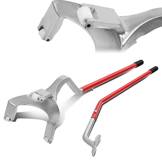 nan TIRE MOUNT / DEMOUNT TOOL - 2PCS - W/ BEAD KEEPER - RED