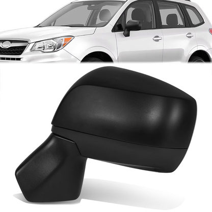 RETROVISOR MIRROR - OE STYLE - SUBARU FORESTER 14-18 - WITH POWER WITH HEATED - DRIVER SIDE - PAINT TO MATCH - BLACK