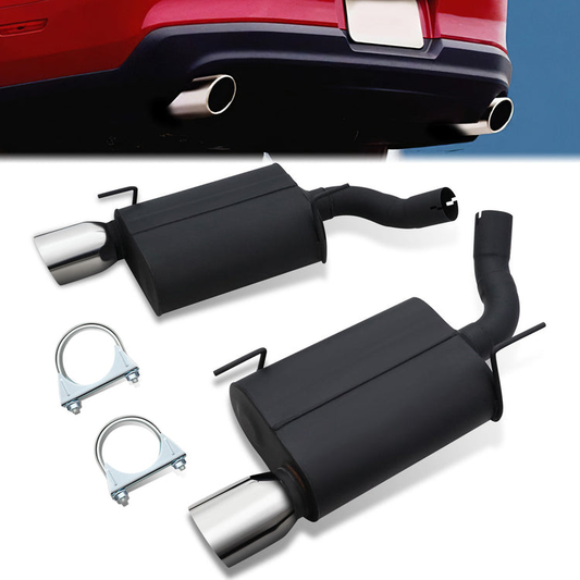 TUBERIA CATBACK CATBACK - 05-10 FORD MUSTANG 4.6L, 5.4L - ALUMINIZED / STAINLESS