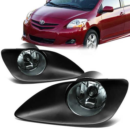 FAROS DE NIEBLA 06-11 TOYOTA YARIS SEDAN - W/ SWITCH - H11 BULB - SMOKE