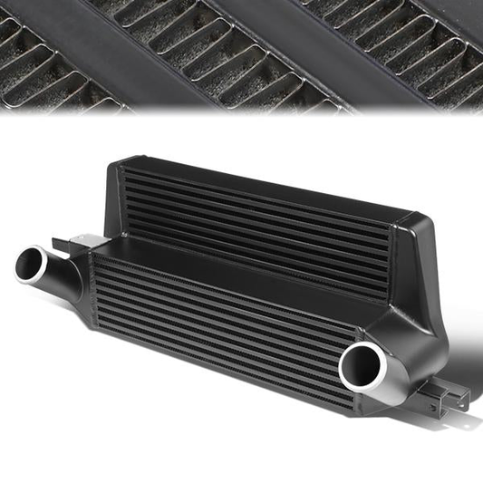 INTERCOOLER 15-19 FORD MUSTANG 2.3L ECOBOOST - FRONT MOUNT - BIG - BLACK