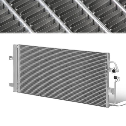 CONDENSADOR 06-11 BUICK LUCERNE / 06-11 CADILLAC DTS - FITS 3.8L, 3.9L, 4.6L ENGINE MODELS - ALUMINIUM