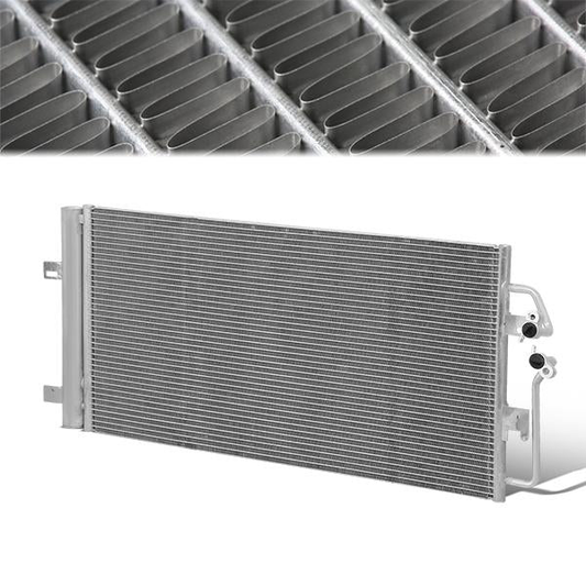 CONDENSADOR 06-11 BUICK LUCERNE / 06-11 CADILLAC DTS - FITS 3.8L, 3.9L, 4.6L ENGINE MODELS - ALUMINIUM