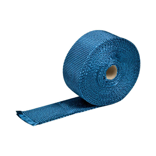 PROTECTOR HEADERS EXHAUST HEAT WRAP - TYPE-1 - 7.5M - 2" X 1/16" X 25' - BLUE