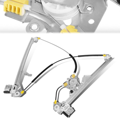 REGULADOR DE VENTANA WINDOW MOTORS & REGULATORS - METALLIC - 99-07 CADILLAC ESCALADE CHEVY AVALANCHE GMC SIERRA YUKON XL 1500 2500 3500 - METALLIC - BARE STEEL/PLASTIC