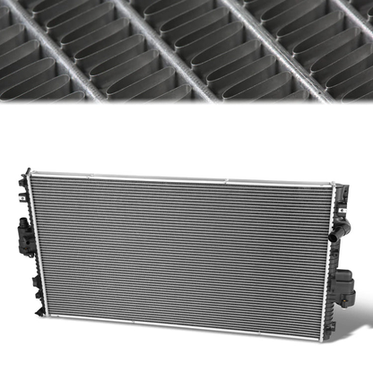 RADIADOR RADIATOR - OEM - 11-16 FORD F250 F350 F450 F550 SUPER DUTY - FITS 6.7L POWER STROKE V8 DIESEL AUXILARY RADIATOR; REPLACEMENT FOR AUXILARY RADIATOR ONLY  - DPI 13339