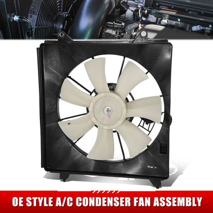 ABANICOS OE STYLE -ACURA TSX 2009-2014 / HONDA ACCORD 2008-2012 / HONDA CROSSTOUR 2012-2015 / 2.4L - FITS DENSO & TOYO FANS