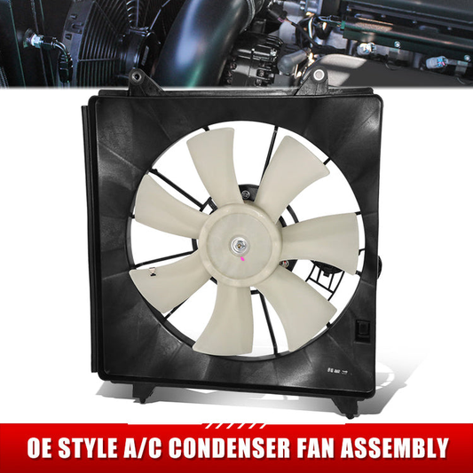 ABANICOS OE STYLE -ACURA TSX 2009-2014 / HONDA ACCORD 2008-2012 / HONDA CROSSTOUR 2012-2015 / 2.4L - FITS DENSO & TOYO FANS