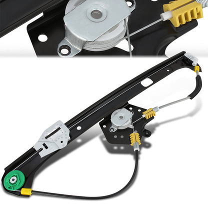 REGULADOR DE VENTANA WINDOW MOTORS & REGULATORS - METALLIC - 00-06 BMW X5 - METALLIC - BARE STEEL/PLASTIC