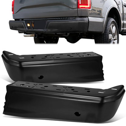 nan BUMPERS - 15-20 FORD F-150 - FITS BUMPERS WITH PARKING ASSIST SENSORS EXCLUDES RAPTOR MODELS - STEEL - MATTE BLACK