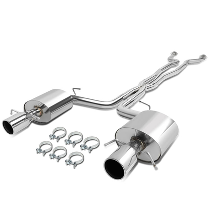 TUBERIA CATBACK CATBACK - STAINLESS STEEL - DUAL ROLLED TIP - 09-11 CADILLAC CTS-V RWD A/T M/T 6.2L