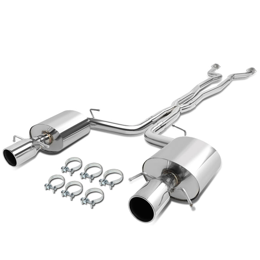 TUBERIA CATBACK CATBACK - STAINLESS STEEL - DUAL ROLLED TIP - 09-11 CADILLAC CTS-V RWD A/T M/T 6.2L