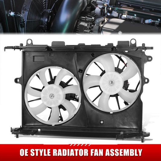 ABANICOS OE STYLE -TY CORLA ALTIS '09-'13 RAD.COOLING FAN ASS'Y (2.4) WUPPER SHROUD (SAME=VIBEMATRIX)