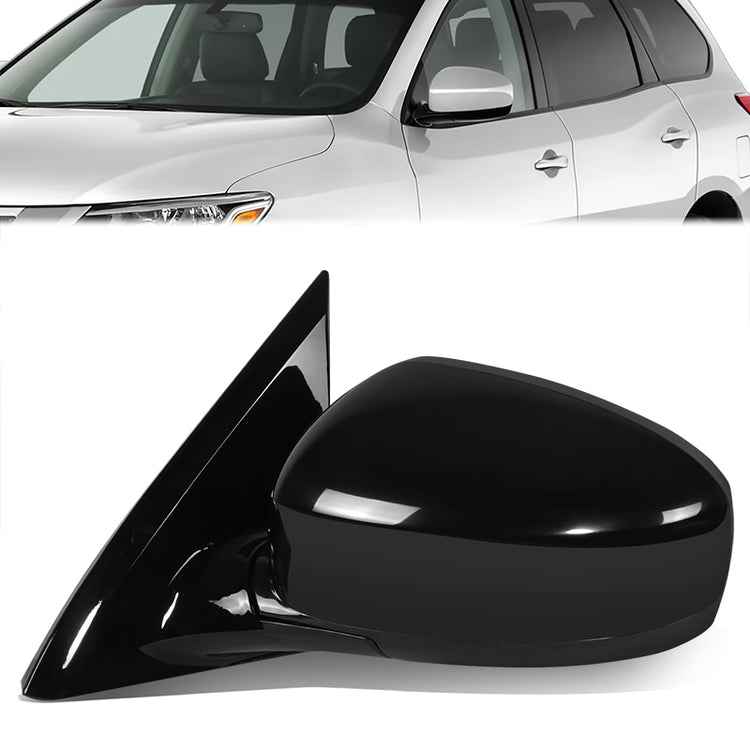 RETROVISOR MIRROR - OE STYLE - NISSAN PATHFINDER 13-20 - WITH POWER WITH HEATED WITH MEMORY - DRIVER SIDE - PAINT TO MATCH - BLACK