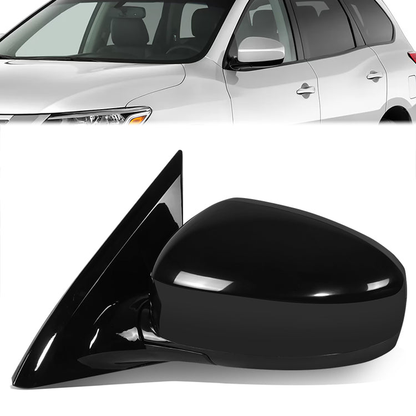 RETROVISOR MIRROR - OE STYLE - NISSAN PATHFINDER 13-20 - WITH POWER WITH HEATED WITH MEMORY - DRIVER SIDE - PAINT TO MATCH - BLACK