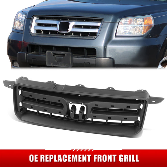 PARRILLA GRILLE - HD PILT '06-'08/ GRILLE ASS'Y/ MAT-DARK GRAY//PARTS.NO,HO1200182//OEM NO,75101S9VA02ZL