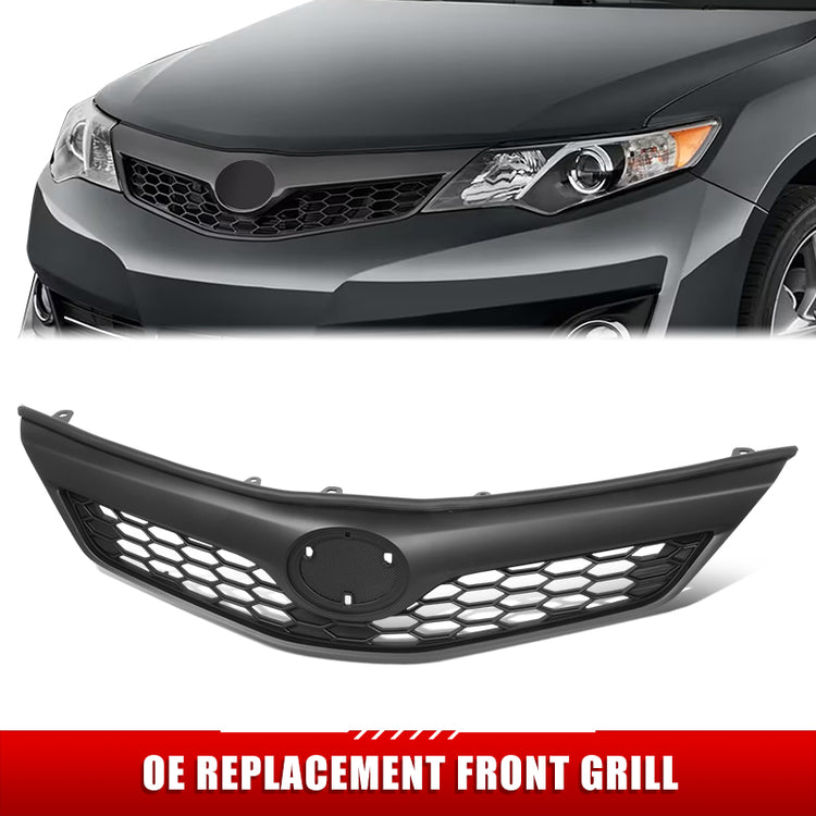 PARRILLA GRILLE - TY CAMY '12-'14/ GRILLE ASS'Y/ PAINTED SILVER/BLACK/ (PTM) (SE/SPORT)//PARTS.NO,TO1200354//OEM NO,5310106340C0