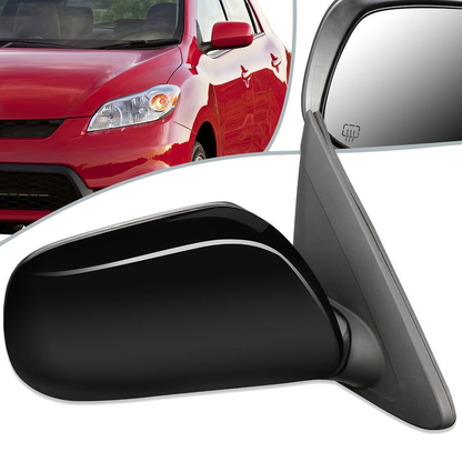 RETROVISOR MIRROR - OEM - 09-14 TOYOTA MATRIX - POWERED - HEATED - PAINTABLE - BLACK - RIGHT