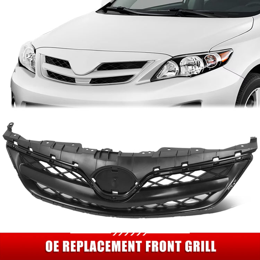 PARRILLA GRILLE - TY CORLA ALTIS '09-'13/ GRILLE ASS'Y 11-13/ MAT-DARK GRAY/ W/BLACK MOULDING/ (CANADA BUILT)//PARTS.NO,TO1200340//OEM NO,5310002410C0