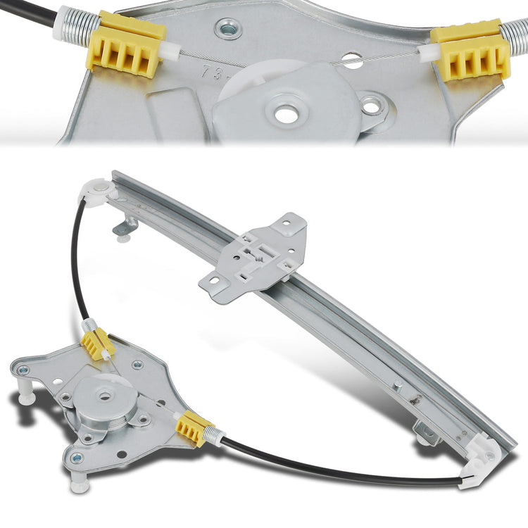 REGULADOR DE VENTANA WINDOW MOTORS & REGULATORS - METALLIC - 00-05 HYUNDAI ACCENT - METALLIC - BARE STEEL/PLASTIC