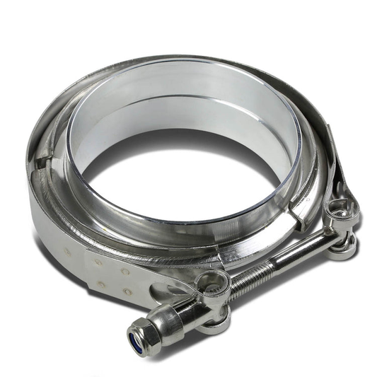 ACCESORIOS BAND CLAMP - WITH FLANGE - 3.5" ALUMINUM