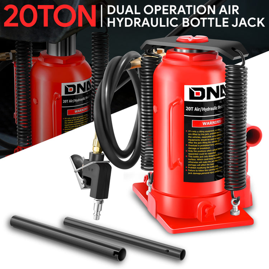 HERRAMIENTAS 20T AIR HYDRAULIC JACK - MAINTENANCE OF AUTOMOBILES / AGRICULTURAL VEHICLES / HEAVY TRUCKS / AS WELL AS MOBILE MACHINERY AND HEAVY EQUIPMENT