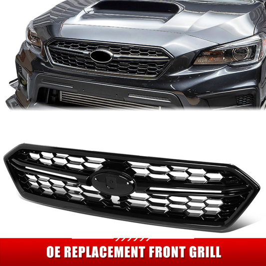 PARRILLA GRILLE - SB WX '15-'17/'18-'19/ GRILLE ASS'Y 18-20/ PAINTED DARK GRAY/ (STI)