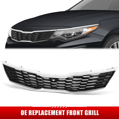 PARRILLA GRILLE - KA OPTMA '11-'15/'16-'20/ GRILLE ASS'Y 19-20/ CHROME/BLACK/ W/AROUND VIEW MONITRO/ (EX, LX, S, SX) (EU=USA)//PARTS.NO,KI1200212//OEM NO,86380D5530