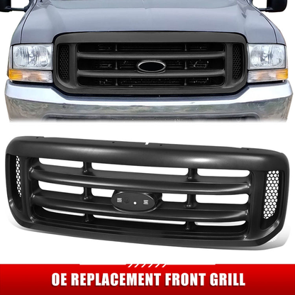PARRILLA GRILLE - FD F350 '99-'04/EXCSON '00-'05/ GRILLE ASS'Y/ ARGENT (W/O KING RANCH)//PARTS.NO,FO1200362//OEM NO,YC3Z8200AAA