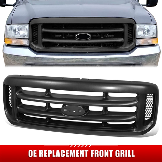 PARRILLA GRILLE - FD F350 '99-'04/EXCSON '00-'05/ GRILLE ASS'Y/ ARGENT (W/O KING RANCH)//PARTS.NO,FO1200362//OEM NO,YC3Z8200AAA