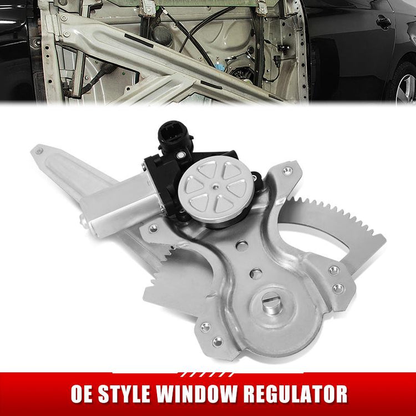 REGULADOR DE VENTANA WINDOW MOTORS & REGULATORS - TOYOTA COROLLA 2003-2008 - METALLIC - BARE STEEL / PLASTIC