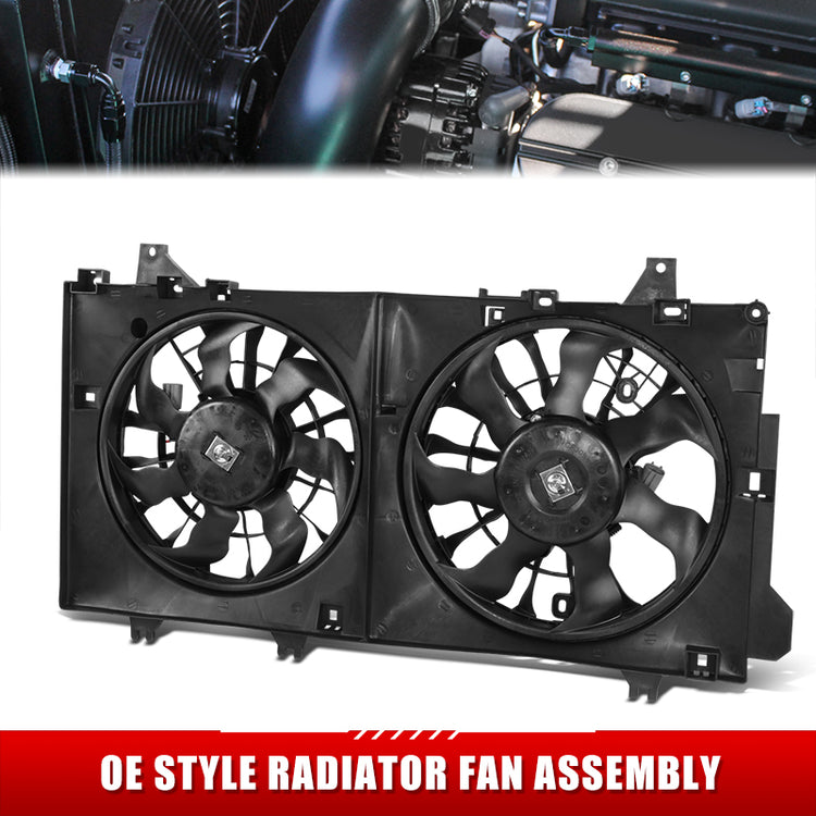 ABANICOS OE STYLE -MZ 3 '14-'16'17-'18 (345DR) RAD.COOLING FAN ASS'Y 14-16 (DUAL) (2.02.5)
