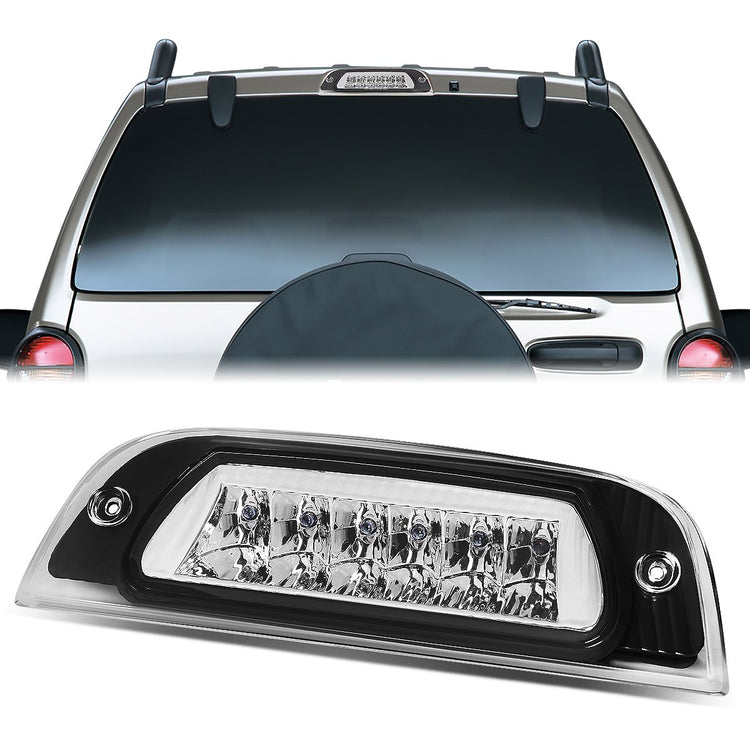 LUZ DE FRENO 02-07 JEEP LIBERTY - LED - CHROME