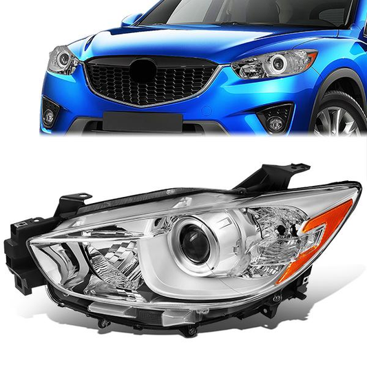 FAROS OE STYLE - 13-16 MAZDA CX-5 - FITS MODELS W/ HALOGEN HEADLIGHTS - 9005 HIGH BEAM / H11 LOW BEAM / 1157A SIGNAL - LEFT