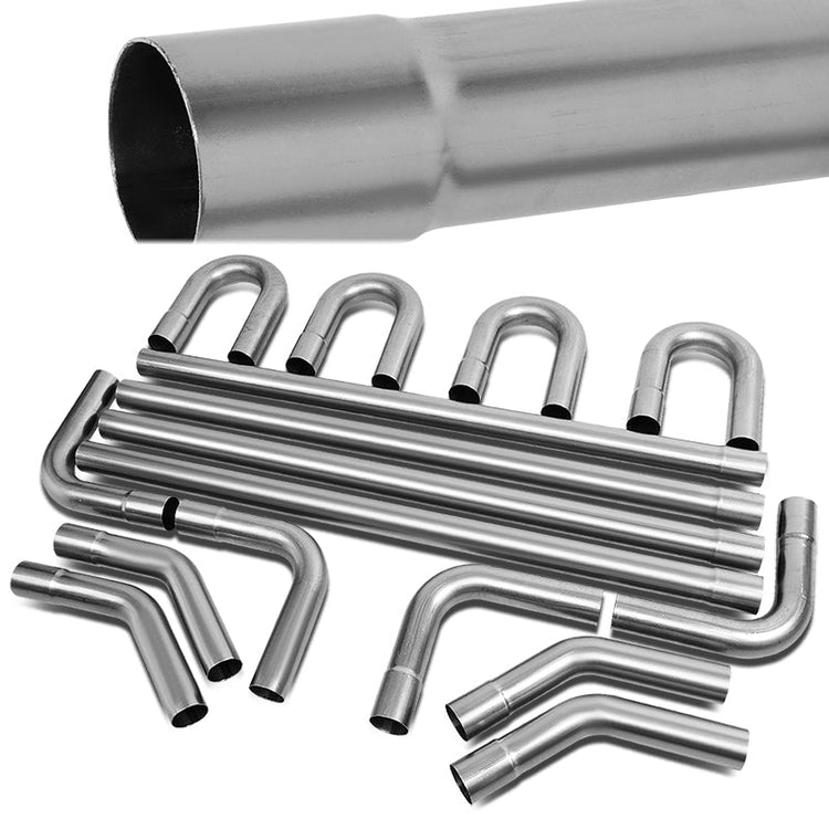 nan EXHAUST PIPES - 2” 45°/90° /180° U-BENDS - STRAIGHT PIPE - MILD STEEL - BARE METALLIC