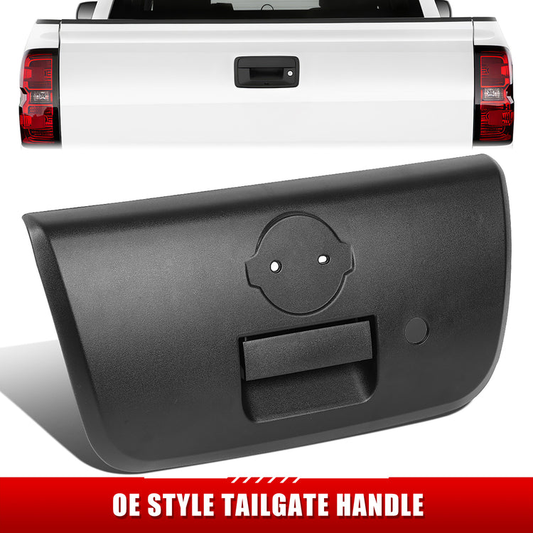 nan LIFTGATE HANDLE REPLACEMENT - 01-04 NISSAN FRONTIER - W/ LATCH - W/ KEYHOLE - BLACK