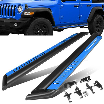 ESTRIBOS 18-20 JEEP WRANGLER JL UNLIMITED 4-DR - BLUE