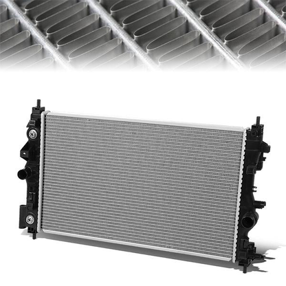RADIADOR RADIATOR - OEM - 10-17 CHEVROLET CRUZE - 1.6L, 1.8L - FITS FIRST DESIGN MODELS WITH DRIVER SIDE TRANSMISSION LINES - DPI 13199