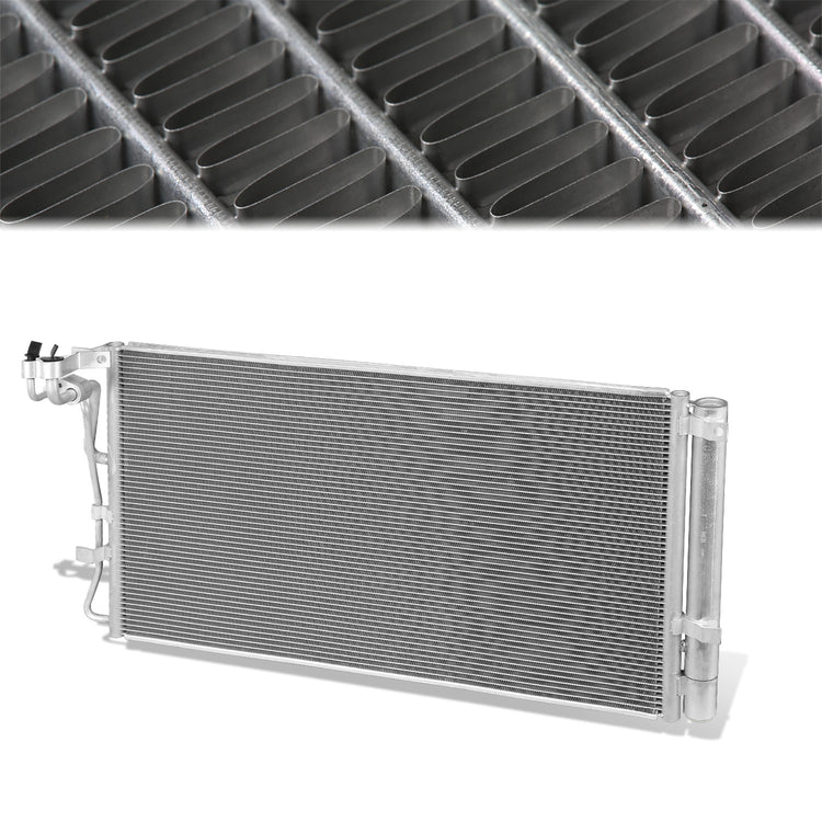 CONDENSADOR HYUNDAI GENESIS COUPE 2010-2012 - FOR 3.8L MODEL - ALUMINUM - SILVER